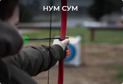 Bow and arrow activity