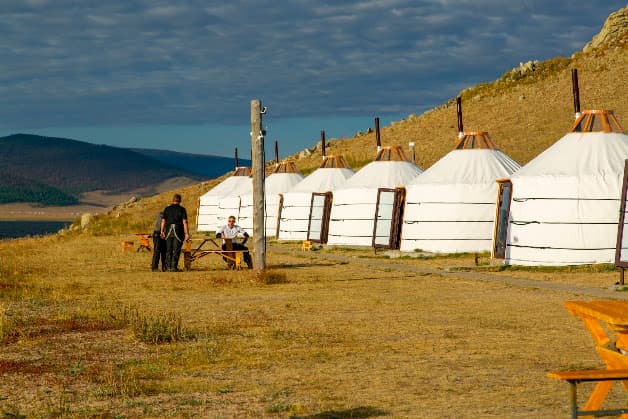 Lakeside morning at Maikhan Tolgoi